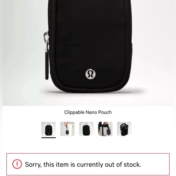 Lululemon Clippable Nano Pouch - Picture 8 of 11